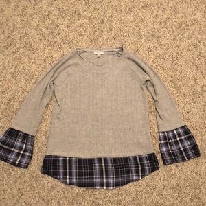 💛 Style & Co. Bell-Sleeve top